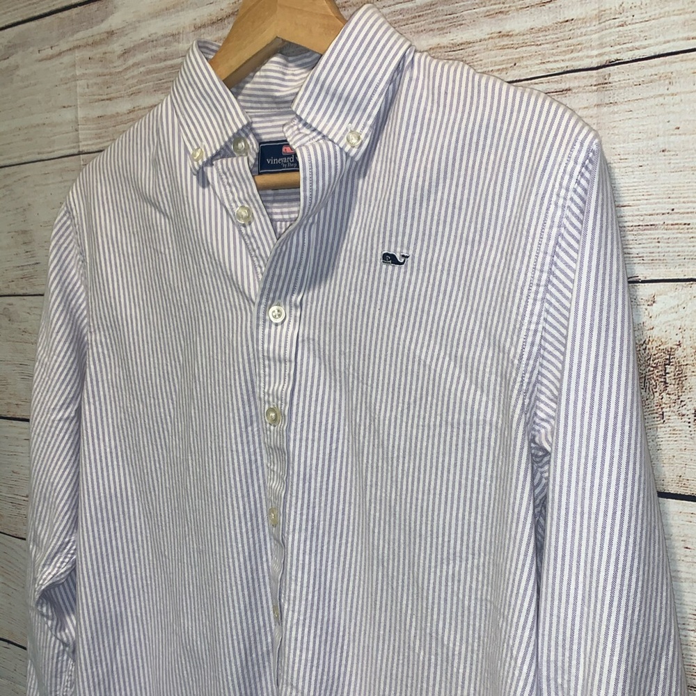 Vineyard Vines Lavender Button Up
